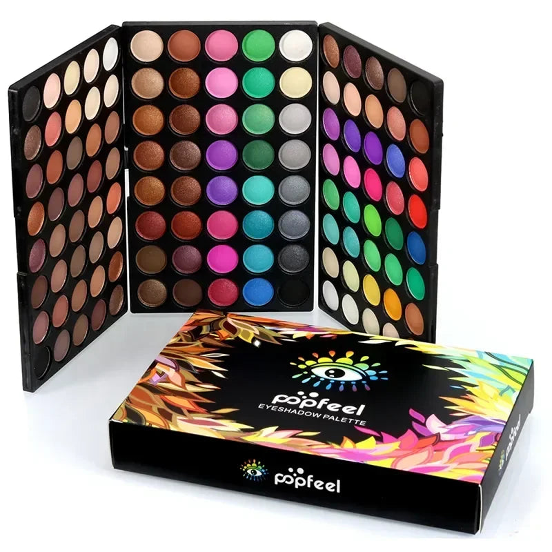 120 Colors Gliltter Eyeshadow Palette